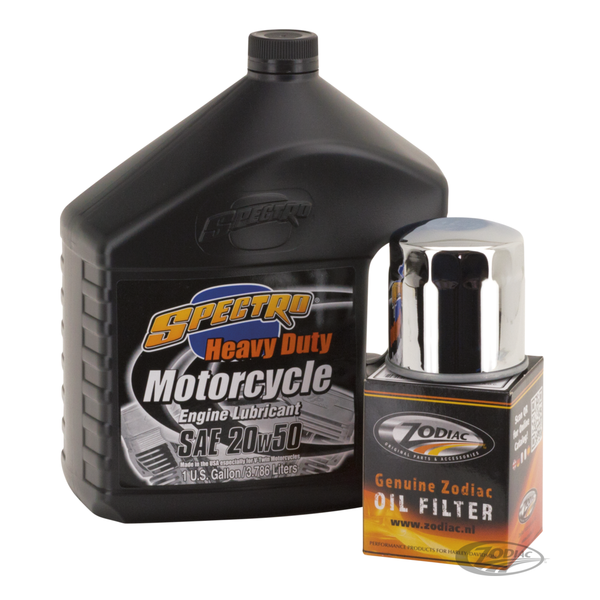 Spectro Service Kit Motor Oil & Filter for Harley