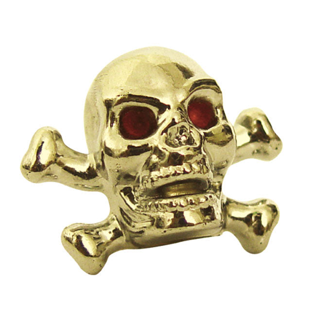 TRIKTOPZ Ventilhattar Trik Tropz Ventilhattar Skull Head Gold Customhoj