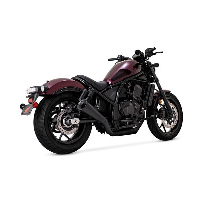 VANCE&HINES Honda slip-on Vance & Hines Upsweep slip-on Matte Svart Rebel 1100 21 Customhoj