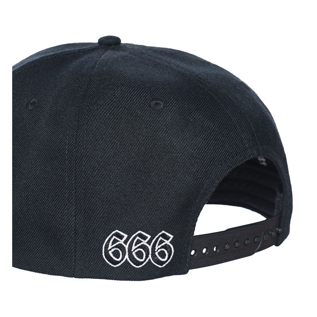 West Coast Choppers Cap WCC OG Classic Round Bill Cap Black Customhoj