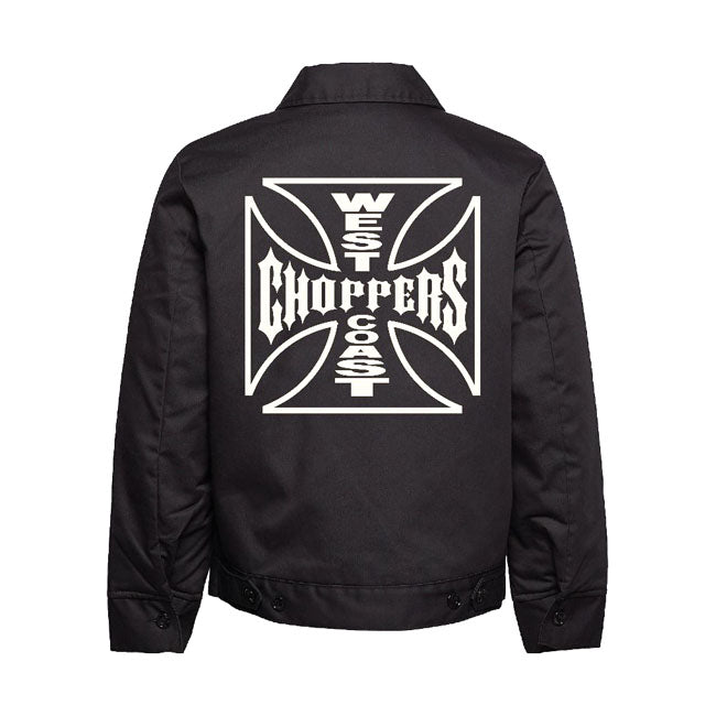 WEST COAST CHOPPERS Jacka WCC OG lined Workjacket black Customhoj