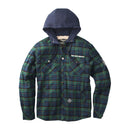 WEST COAST CHOPPERS Jacka WCC Sherpa lined flannel Jacka Blue/Green Customhoj