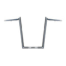 WILD1 Aphäng fat Krom Wild1 Chubby Hooked 1-1/4" Aphäng. 16" rise. Svart/Krom Customhoj